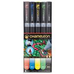 Set 5 marqueurs Chameleon Couleurs primaires