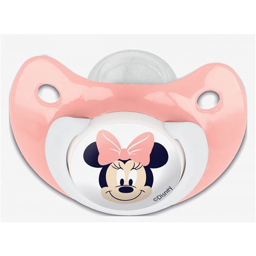 Disney Baby - Sucette avec étui pour bébé + 6 mois - Minnie