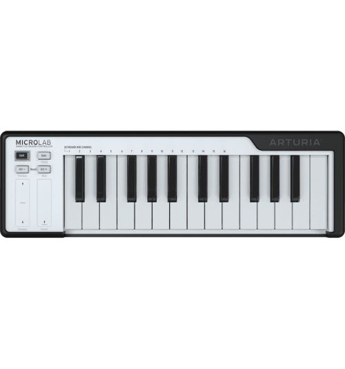 Arturia MICROLAB-NOIR - Clavier maître Microlab - Noir