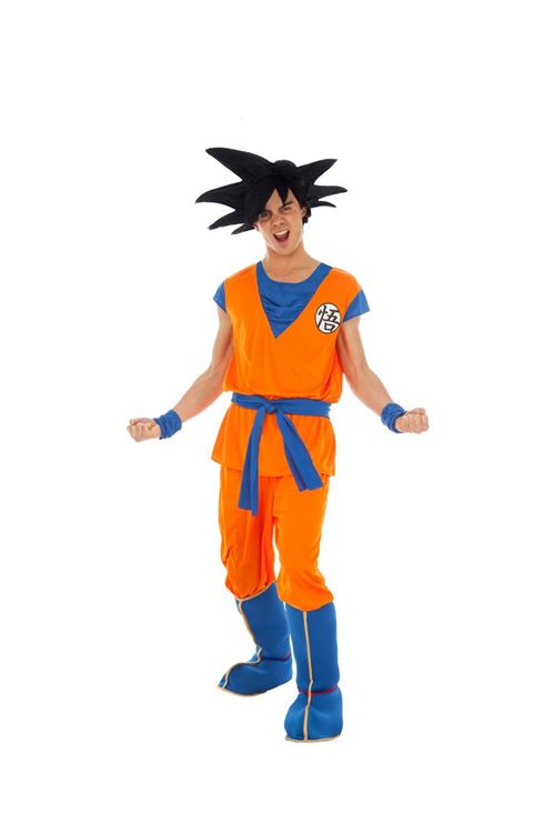 D&eacute;guisement Goku Saiyan Dragon ball Z adulte