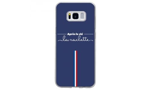 Coque souple pour Samsung Galaxy S8 avec impression Motifs après le ski la raclette
