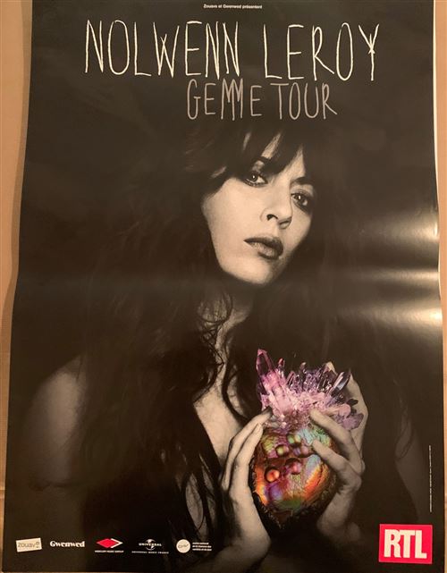 Nolwenn LEROY - Gemme Tour - 40x60cm - Affiche