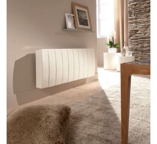 Radiateur Galapagos digital connecté blanc - Bas - 1400W