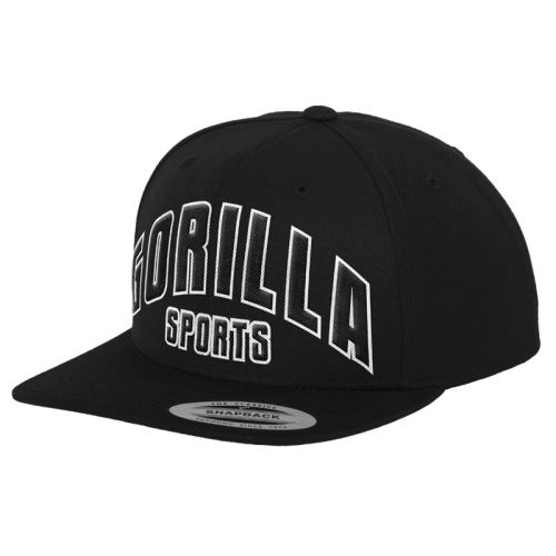 Gorilla Sport Noir The Classic Gorilla Sports Snapback Cap - Casquette Gorilla Sports - Image 1