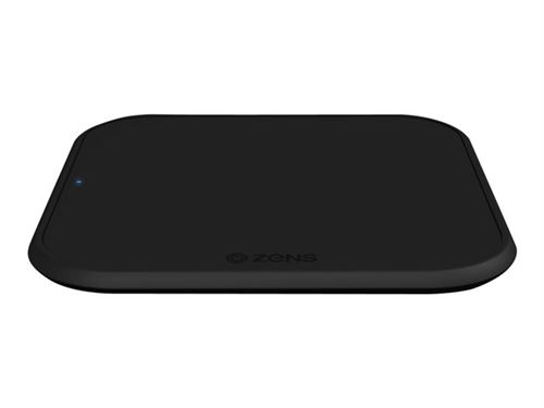 ZENS Single - Slimline - draadloos oplaadstation - 10 Watt - Apple Fast Charge, FC - zwart