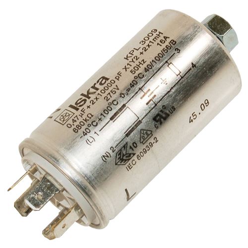 Whirlpool Condensateur Anti-Parasitage - 0.47Μf (299303-26301) Four Micro-Ondes 481212208003 Whirlpool, Bauknecht, Kitchenaid, Ariston Hotpoint - 299303_3662734185353