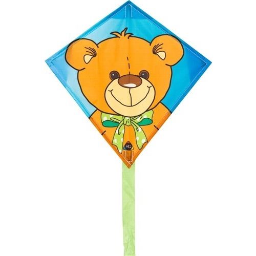 Invento Flyer enfant Mini Eddy Teddy 30 cm bleu