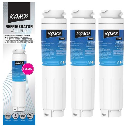 3x Filtre KAMP FBS900 remplace UltraClarity, 644845 9000 225 170, EcoAqua EFF6025 - Norme ANSI/NSF 42.