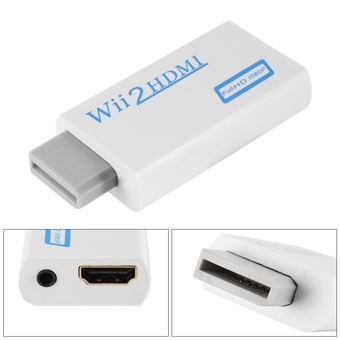 eTakin Convertisseur Wii vers HDMI FHD 1080P Prise en charge de la sortie audio 3,5 mm ET549 - 1