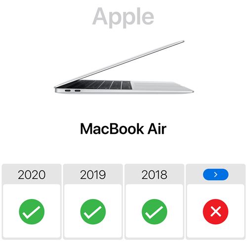 Coque Macbook Air 13 (2020) / Air 13 (2018) Marbre Design