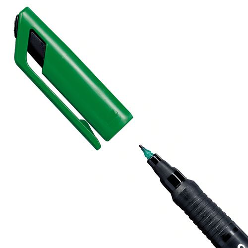 Marqueur permanent - STABILO OHPen - 1 marqueur pointe 0,4 mm - vert