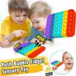 PUTOWUT Pop Bubble Fidget Sensory Jouets Sensoriels à Bulles Pincez  sensorielle Jouet Silicone Anti-Stress Jouets de Soulagement : :  Jeux et Jouets