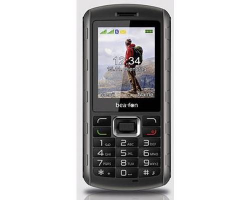 Téléphone portable outdoor beafon AL560 AL560_EU001BS noir, argent