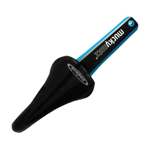 Muckynutz Road/CX Selle d'aile arrière montée sur selle bleue
