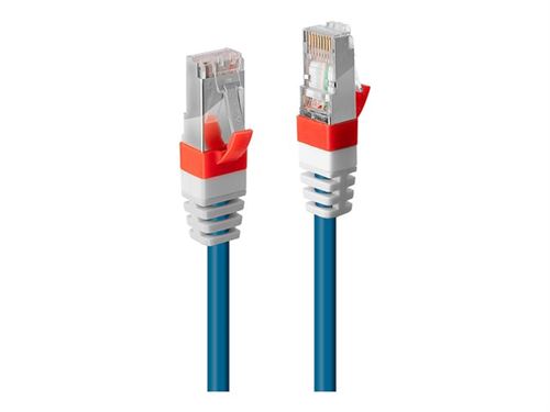 Lindy - 45380 Rj45 Câble Réseau, Câble Patch Cat 6a S/ftp 15.00 M Bleu 1 Pc(s) S237442