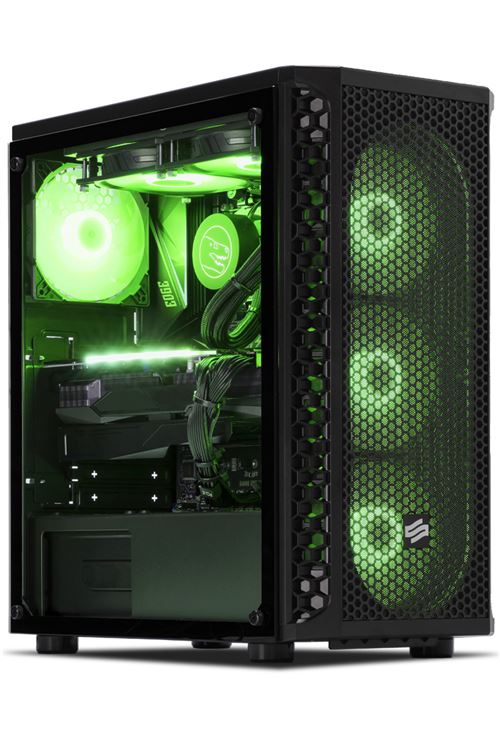 PC Gamer Expert Watercooling, AMD Ryzen 9 5900X, Geforce RTX 3060, 32Go RAM DDR4, 1To SSD NVMe 970 Evo, 3To HDD, USB 3.1, Wifi, Bluetooth, sans OS