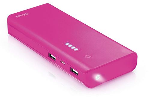 Trust Urban Chargeur Portable 10.000 Mah Rose