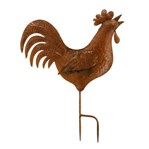 Aubry Gaspard - Coq en métal rouillé