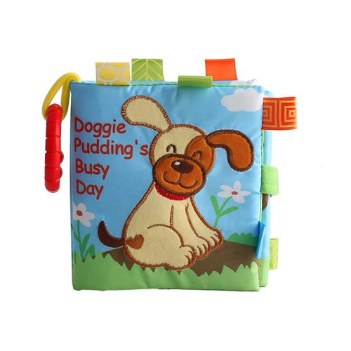 Livre d'éveil pour Bébé en Tissu jeu de cerveau 3D BB animal - Couleur 033