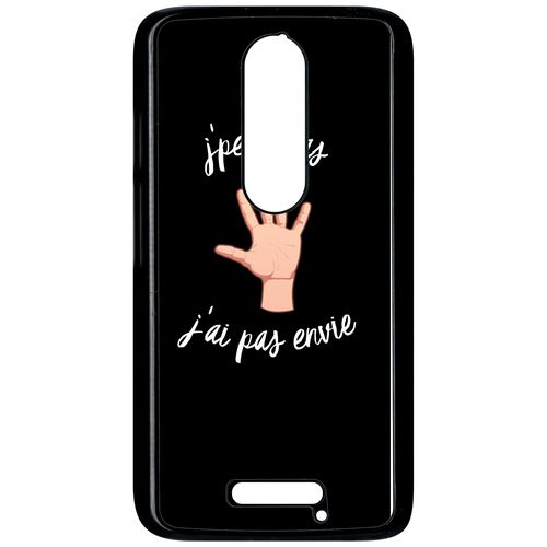 Coque Motorola Moto X3 J Peux Pas J Ai Pas Envie