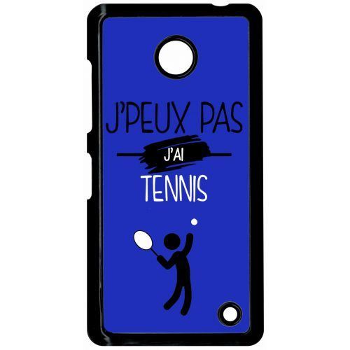 Coque nokia n630 j peux pas j ai tennis 3
