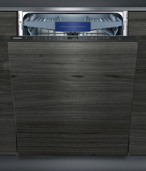 Siemens iQ500 speedMatic SX658D02ME - Lave-vaisselle - intégrable - Niche - largeur : 60 cm - profondeur : 55 cm - hauteur : 86.5 cm - noir
