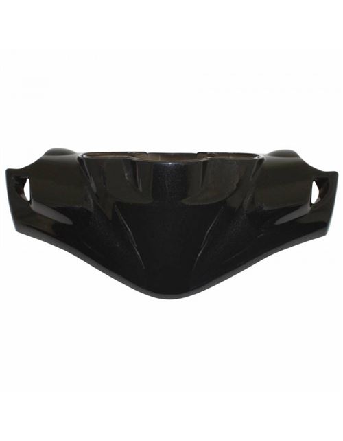 Carenage-couvre guidon scoot adaptable peugeot 50 speedfight-2 noir brillant -p2r-
