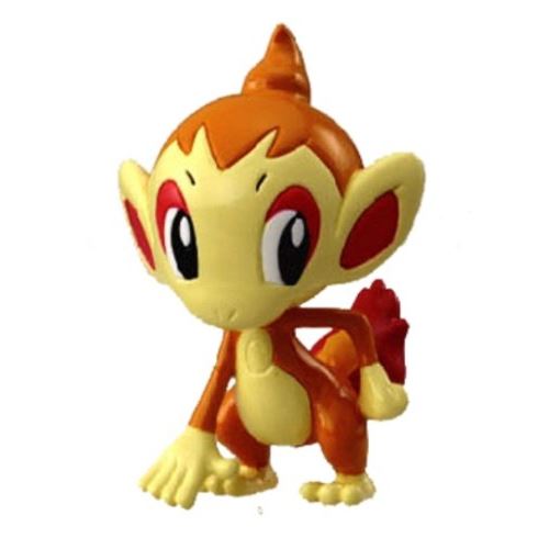 Takaratomy Chimchar (MC-132) Mini figurine de la collection 2 de Pokemon Monster