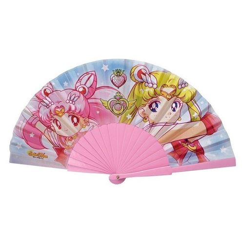 Eventail - Sailor Moon - Sailor Moon et Chibi Moon