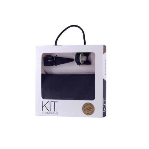 Set Champagne - Ouvre bouteille - Bouchon - Housse rafraichissante