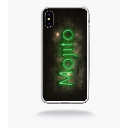 Coque Mojito Brique Compatible Apple Iphone 10 Bord Transparent