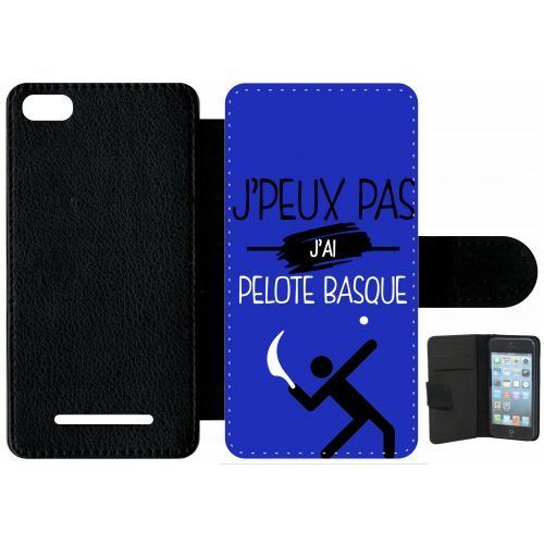 étui porte feuille xiaomi mi 4c j peux pas j ai pelote basque 12