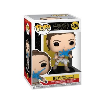 Figurine Funko Pop Star Wars Episode 9 Rey with 2 Light Sabers