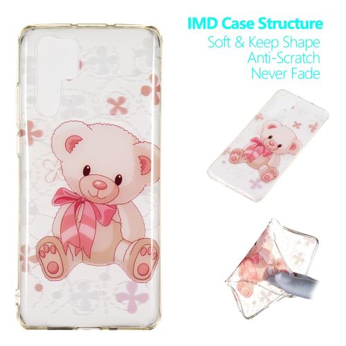 Coque en TPU impression de motifs poupée ours mignonne pour votre Huawei P30 Pro