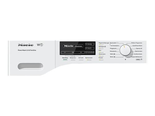 Miele W1 Wkh 121 Wps - Chrome Edition - Machine À Laver - Chargement Frontal - 64 Litres - 8 Kg - 1600 Tours/Min