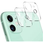 Protections Caméra Pour IPhone 12 Mini Et IPhone 11 - Lot De 2 Films - Anti-reflets, Anti-rayures 9H - Novago