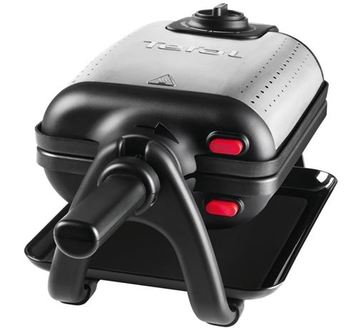 Tefal Noir/Inox Gaufrier King Size Wm756d12 1200 W Et Argent