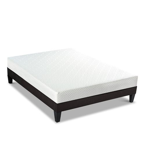 Ensemble 90x200 Matelas + Sommier Bois