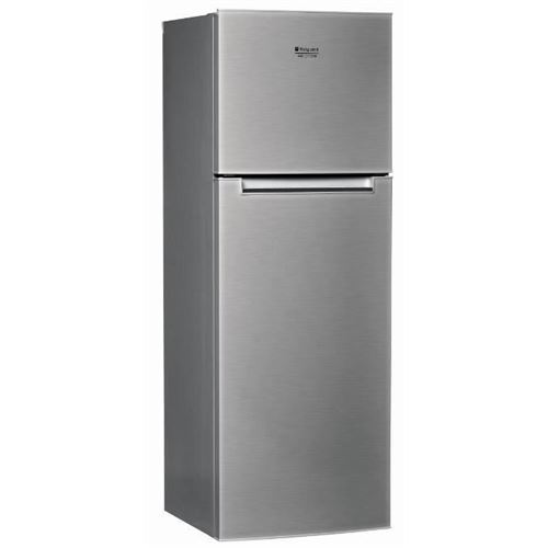 Hotpoint Htm1722v -refrigerateur Congelateur Haut-300 L 226+74 L -froid Brasse Et Statique Congelateur-a+-l 60 X H 170 Cm-inox