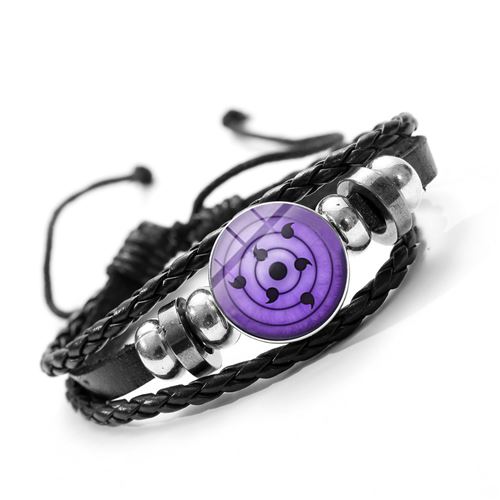 Bracelet tissé Naruto Shippuden #E 21 cm