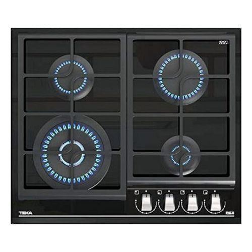 Plaque au gaz Teka GZC64320XBB 60 cm Butane (4 Cuisinière)