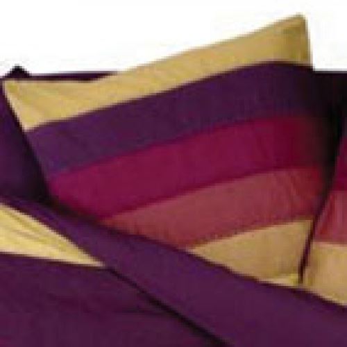 Taie d'oreiller Thelma rouge 65 x 65 cm Vivaraise