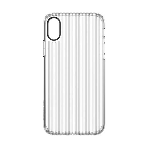 Coque iPhone XS/X Incase Protective Guard Cover Transparent/Gris