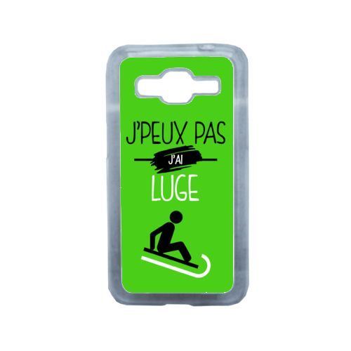 Coque j peux pas j ai luge 4 compatible samsung core prime transparent
