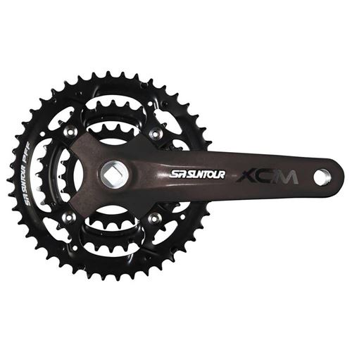 Sr suntour Manivelles Sr Suntour Crank Set Cw13 Xcm 424 Pg Sq 175 mm