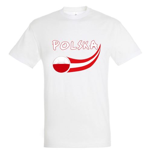Supportershop Pologne Enfant T-Shirt, Blanc, FR : (Taille Fabricant : 12 Ans)