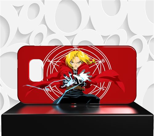 Coque Design Samsung Galaxy S6 MANGA FULLMETAL ALCHEMIST - HAGANE NO RENKINJUTSUSHI - Réf 22