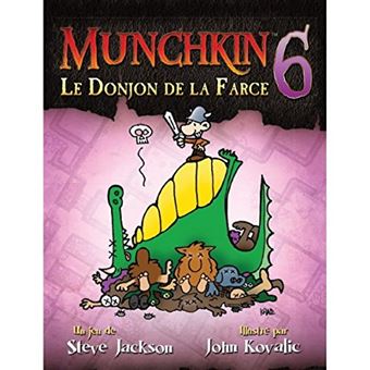 Jeu de cartes Asmodée Munchkin 6 Le Donjon de la Farce