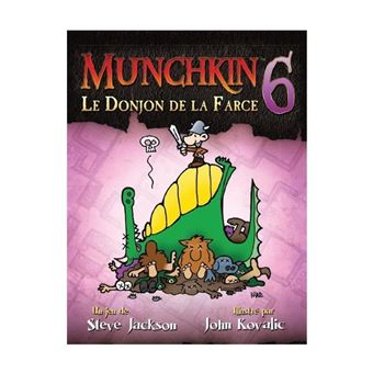 Jeu de cartes Asmodée Munchkin 6 Le Donjon de la Farce
