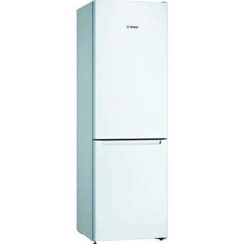 Bsch Série 2 Réfrigérateur Combiné Pose-Libre 186 X 60 Cm Blanc Kgn36Nwea
